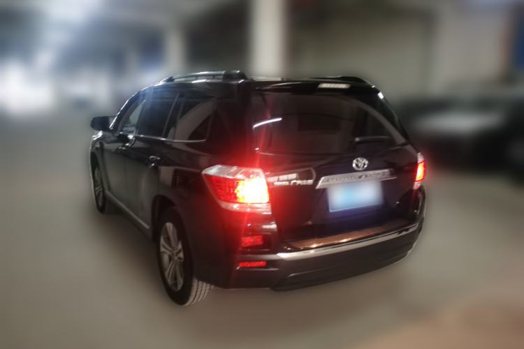 Used Toyota Highlander 2013 2.7L Two-Wheel Drive 7-Seater Zijin Edition Rear Left 45 Deg