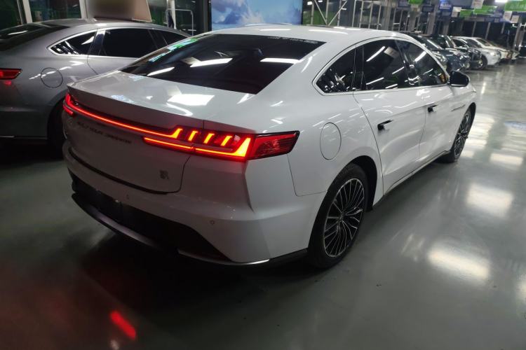 Used BYD Han 2020 EV Long-Range Luxury Model Rear Right 45 Deg