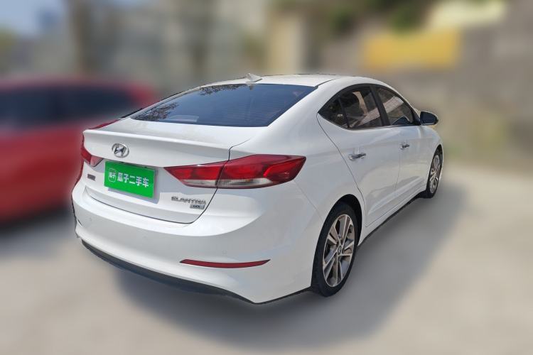 Used Hyundai Elantra (6th Generation / Lingdong) 2016 1.6L Automatic ZhiXuan – Elite Version Rear Right 45 Deg