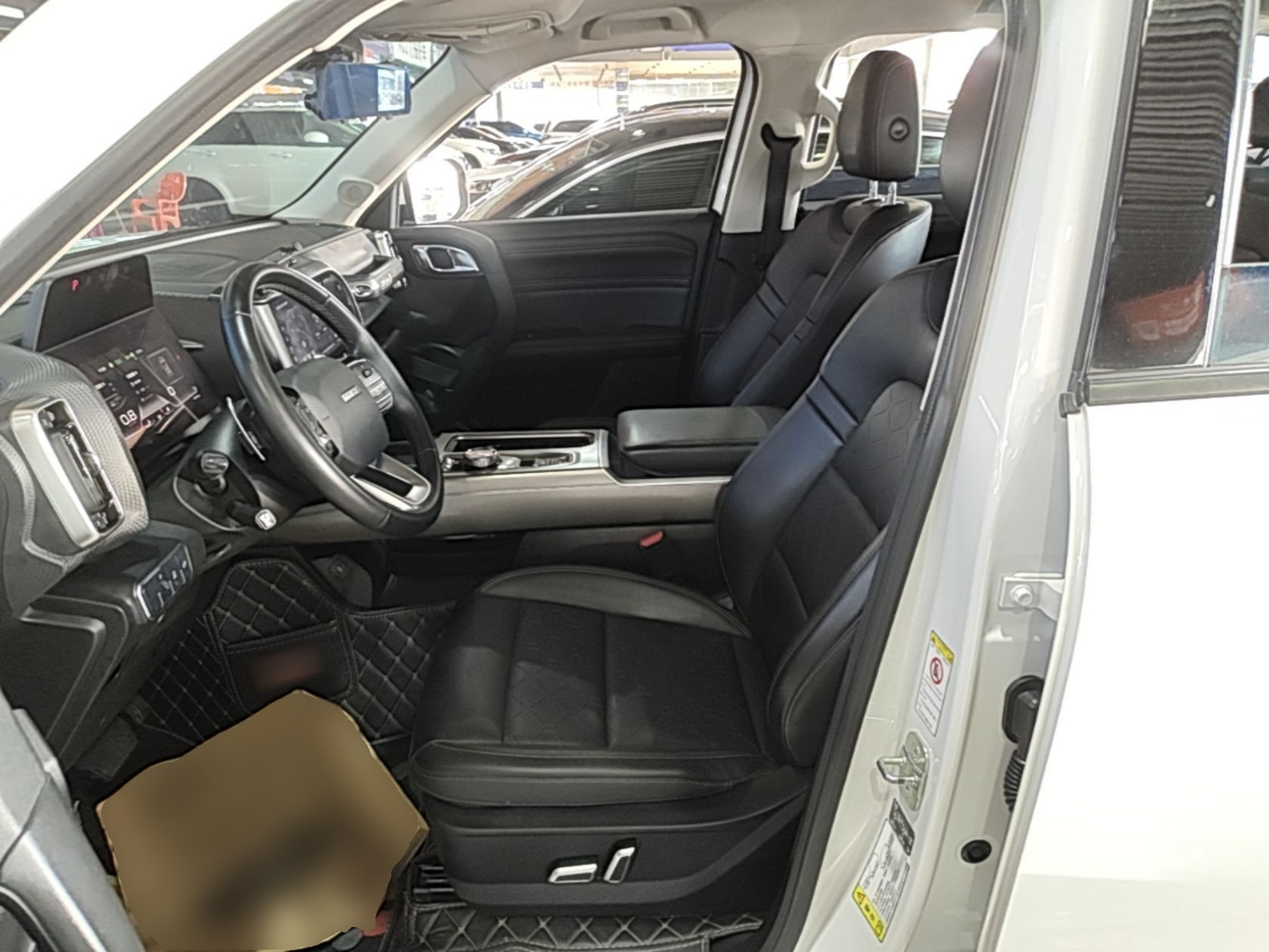 Avant de la voiture