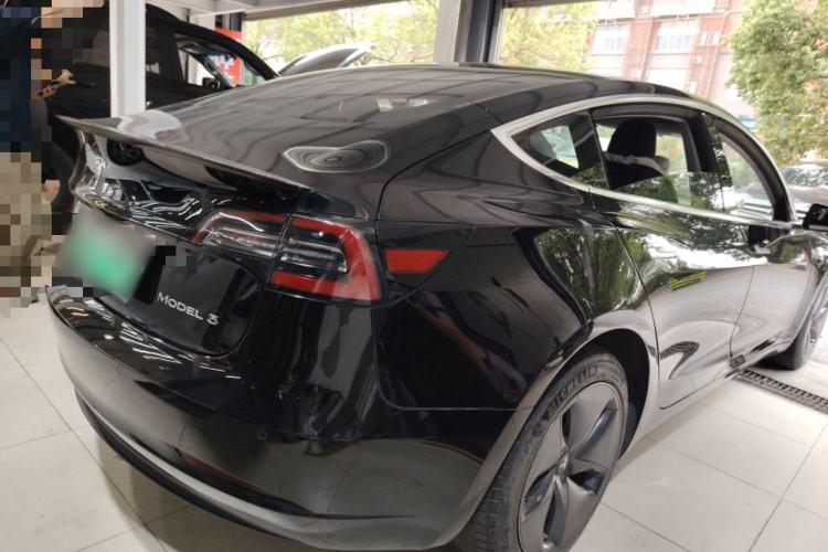 Used Tesla Model 3 2020 Standard Range Rear-Wheel Drive Upgraded Version Rear Right 45 Deg