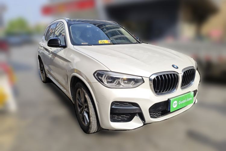 Used BMW X3 2020 xDrive25i M Sport Package Front Right 45 Deg