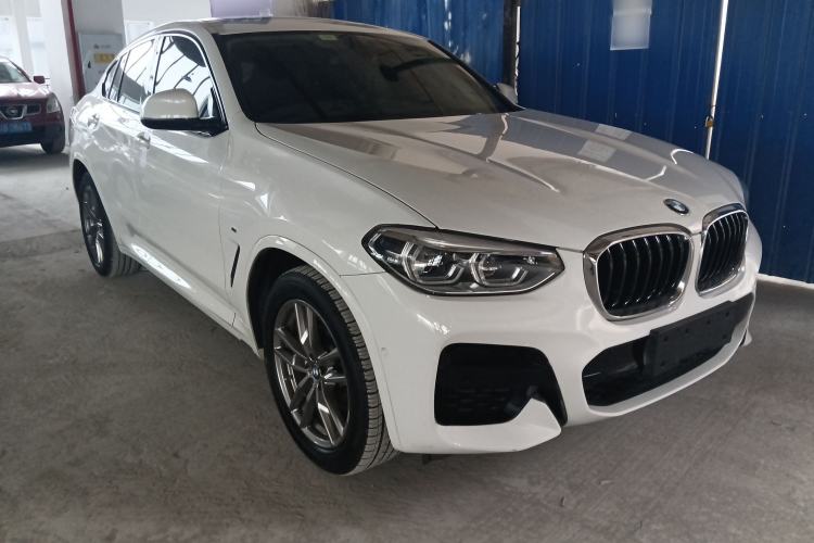 Used BMW X4 2021 xDrive 25i M Sport Package Front Right 45 Deg