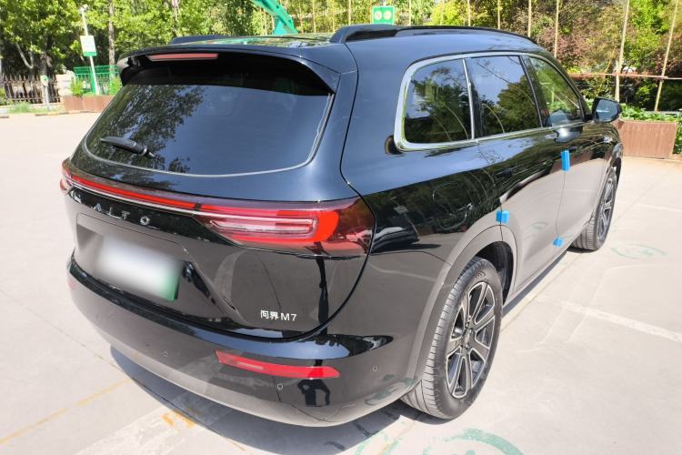 Used Hima AITO M7 2024 1.5T Intelligent Driving Rear-Drive Pro Version 5 Seats Ternary Lithium Battery Rear Right 45 Deg