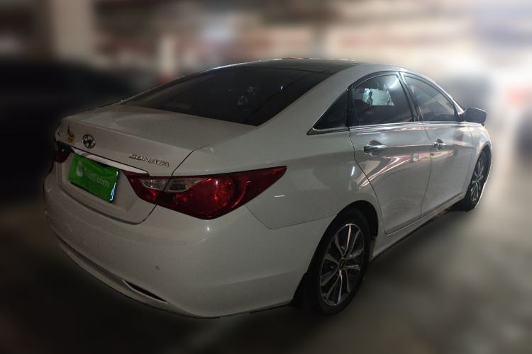 Used Hyundai Sonata 2013 2.0L Automatic Luxury Edition Rear Right 45 Deg