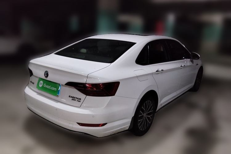 Used Volkswagen Sagitar 2019 280TSI DSG Comfort Version China VI Standard Rear Right 45 Deg