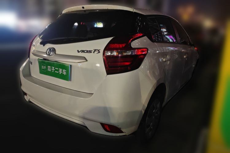 Used Toyota Vios FS 2017 1.3L CVT Sharp Edition Rear Right 45 Deg