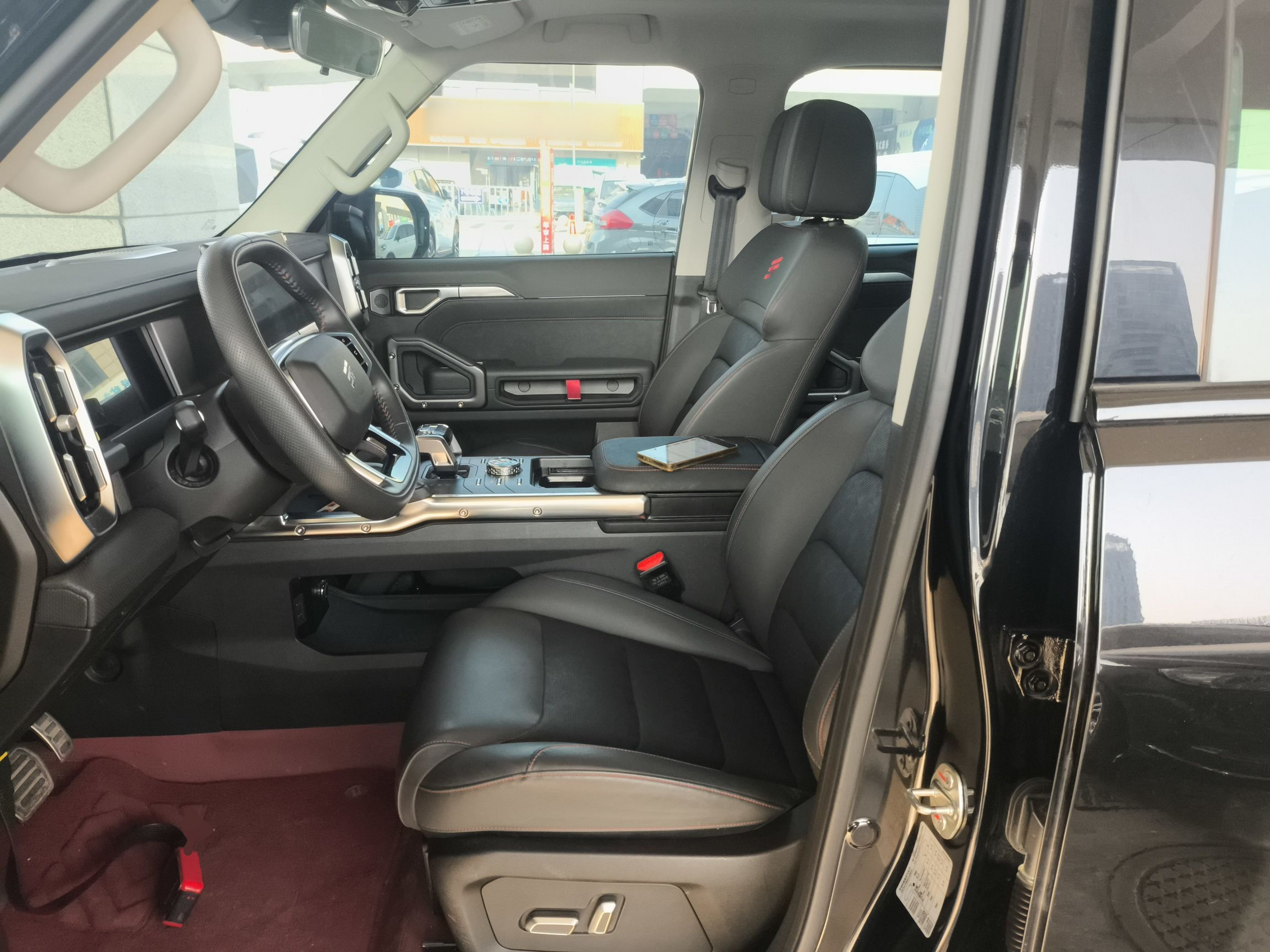 Avant de la voiture