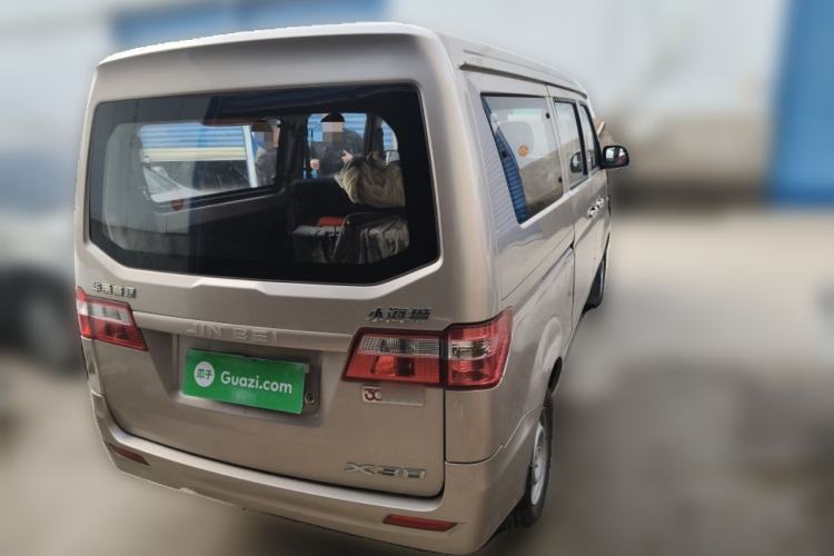 Used Jinbei Hiace X30 2021 1.5L Standard Model Central Air Conditioning EPS Version Bus China VI Emission Standard SWC15M Rear Right 45 Deg