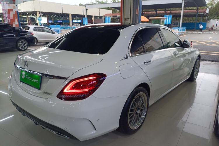 Used Mercedes-Benz C-Class 2021 C 200 L Fashion Edition Sport Version Rear Right 45 Deg