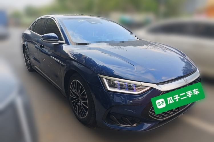 Used BYD Han 2022 DM-i 121KM Luxury Model Front Right 45 Deg