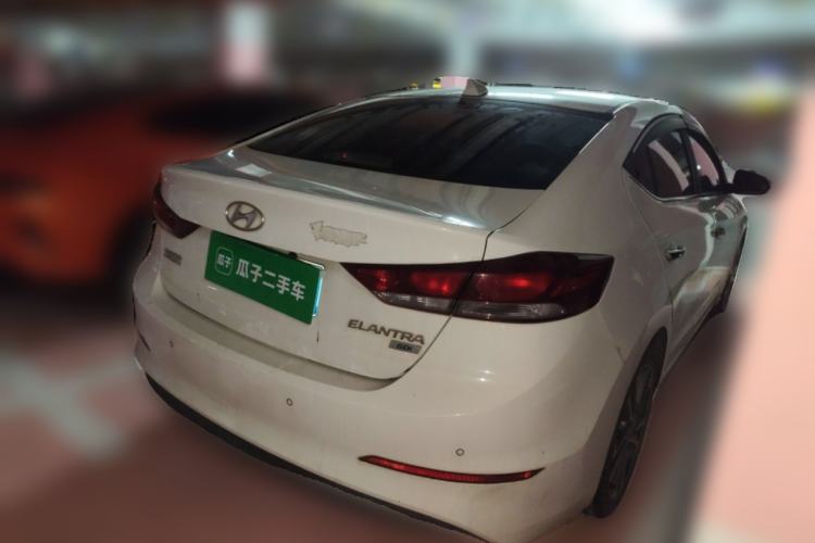 Used Hyundai Elantra (6th Generation / Lingdong) 2016 1.6L Automatic ZhiXuan – Elite Version Rear Right 45 Deg