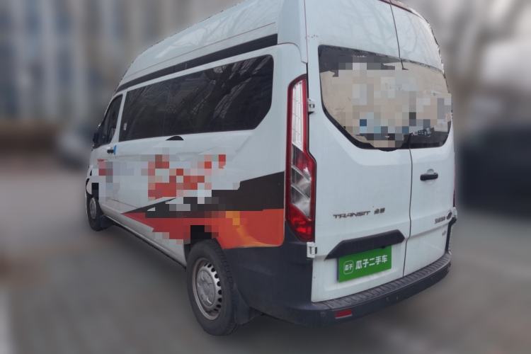 Used Ford Transit 2019 2.0T Gasoline Automatic Multi-Function Commercial Vehicle Mid-Roof 6-Seater China VI Standard