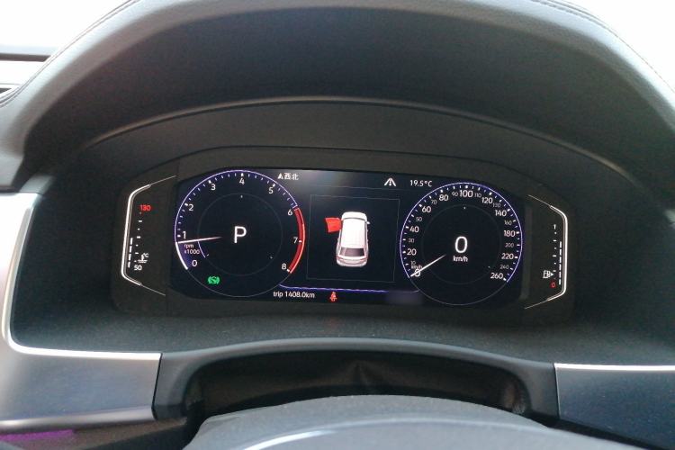 Used Volkswagen Teramont 2020 380TSI Four-Wheel Drive Luxury Version China VI Standard Instrument Cluster