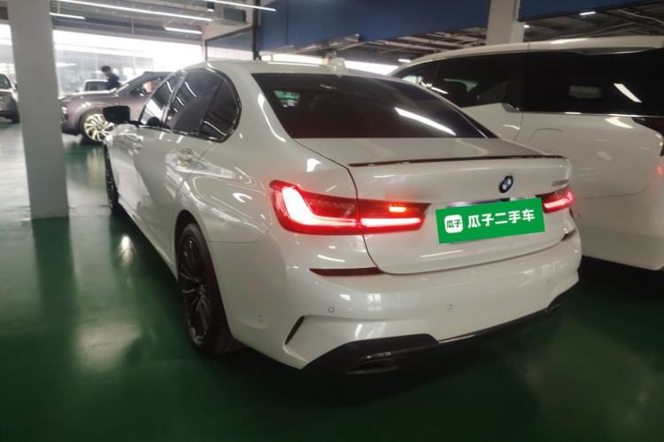 Used BMW 3 Series 2021 Second Facelift 325Li M Sport Night Edition Package Rear Left 45 Deg