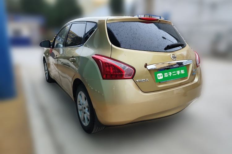 Used Nissan Tiida 2013 1.6L CVT Cool Cafe Edition Rear Left 45 Deg