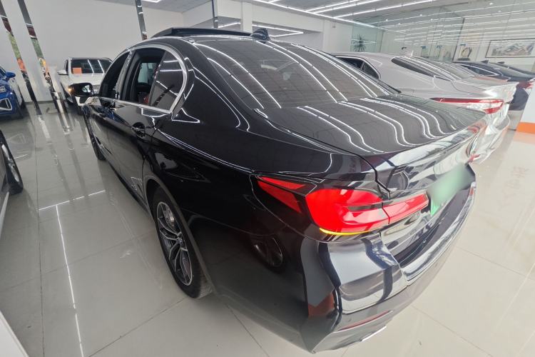 Used BMW 5 Series New Energy 2021 535Le Pioneer Edition M Sport Package Rear Left 45 Deg