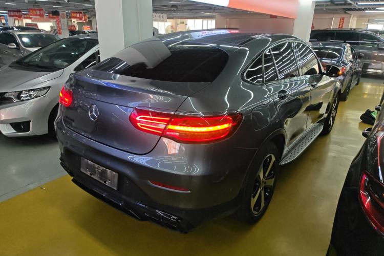 Used Mercedes-Benz GLC Coupe 2019 Facelift GLC 200 4MATIC Coupe SUV Rear Right 45 Deg