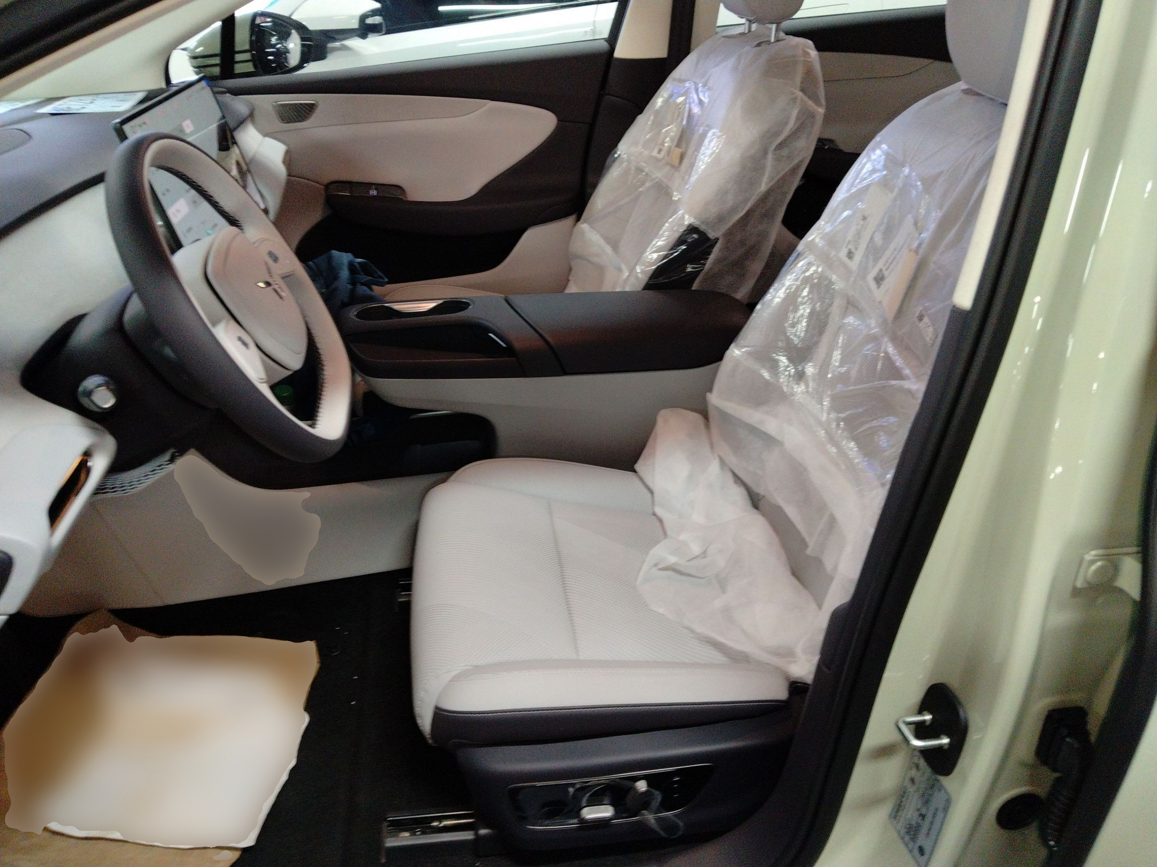 Avant de la voiture