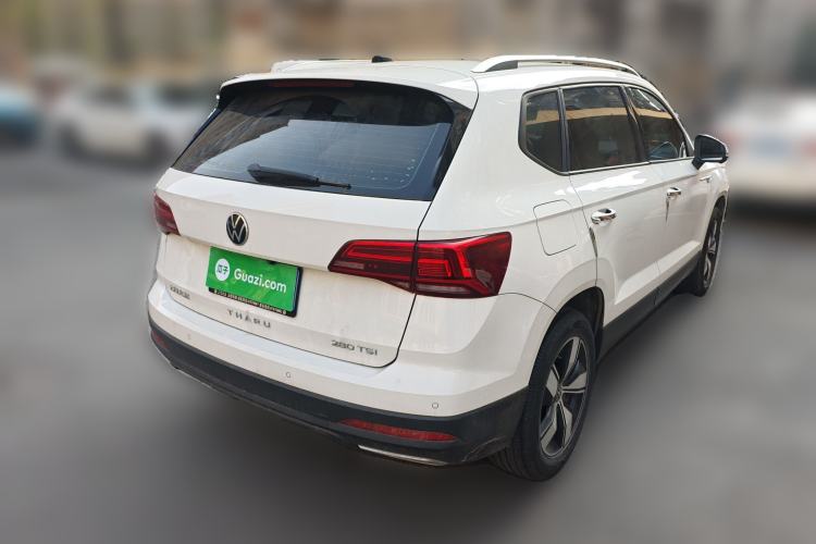 Used Volkswagen Tharu 2021 280TSI Two-Wheel Drive Comfort Edition Rear Right 45 Deg