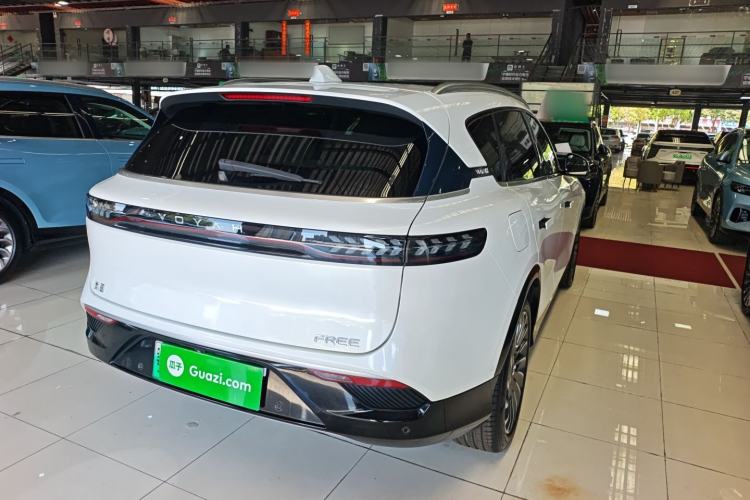 Used VOYAH FREE 2021 Four-Wheel Drive Standard Range-Extended Exclusive Luxury Package Rear Right 45 Deg