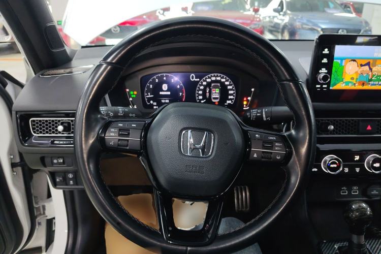Used Honda Civic 2022 240TURBO CVT Dynamic Edition Steering Wheel