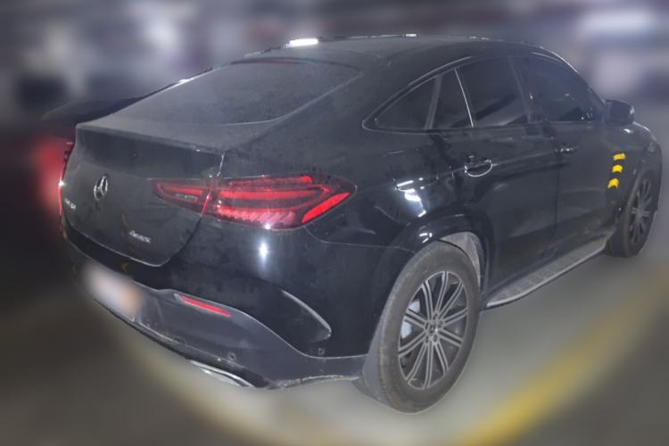 Used Mercedes-Benz GLE Coupe 2024 GLE 350 4MATIC Coupe SUV Luxury Model Rear Right 45 Deg