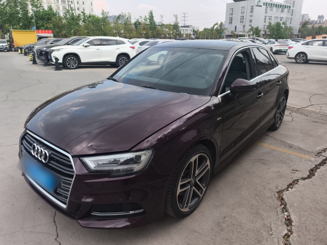 Parte inferior delantera