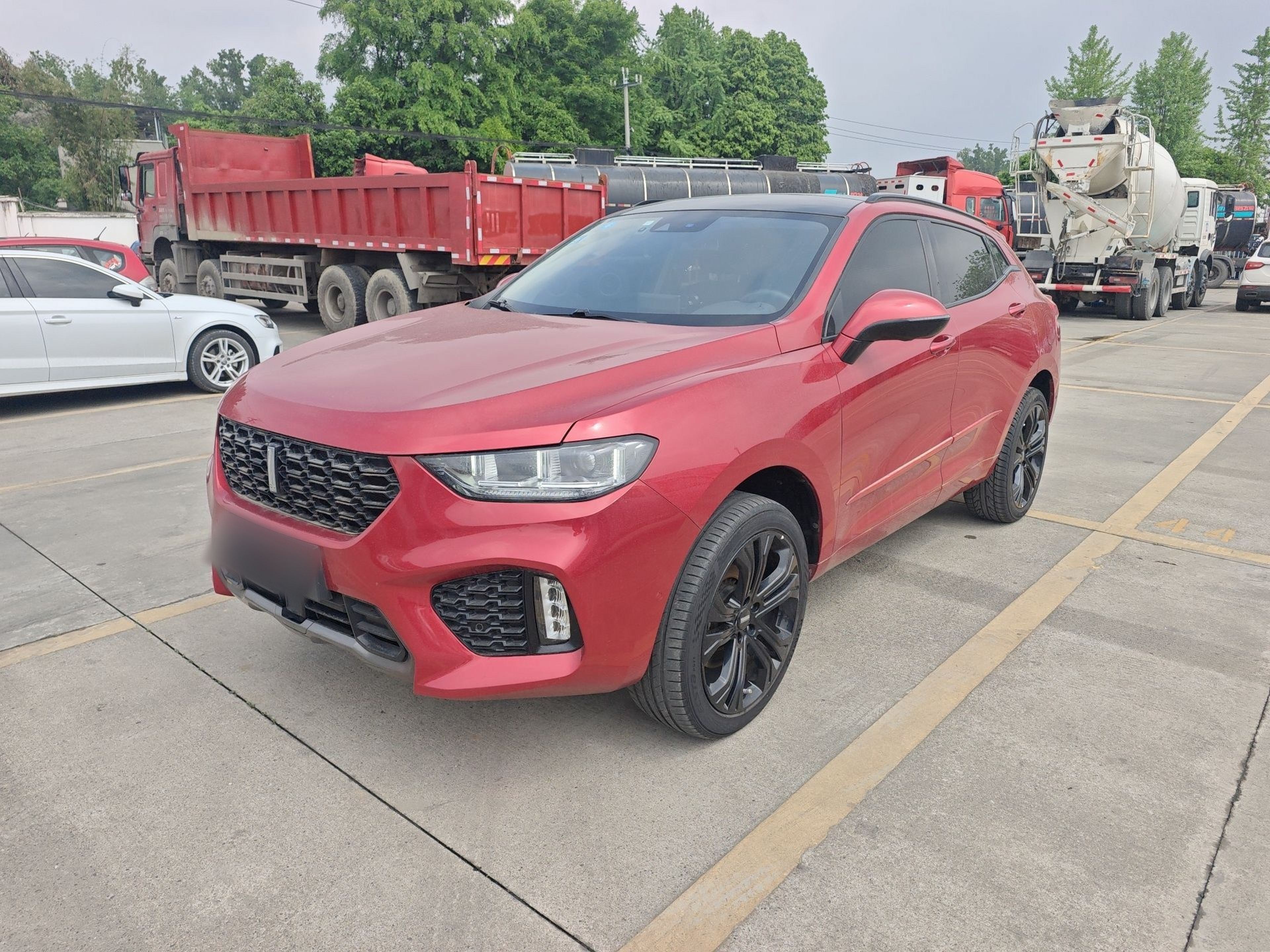 Under Front Bumper