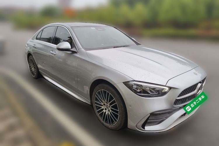 Used Mercedes-Benz C-Class 2023 Second Facelift C 260 L Sport Edition Front Right 45 Deg