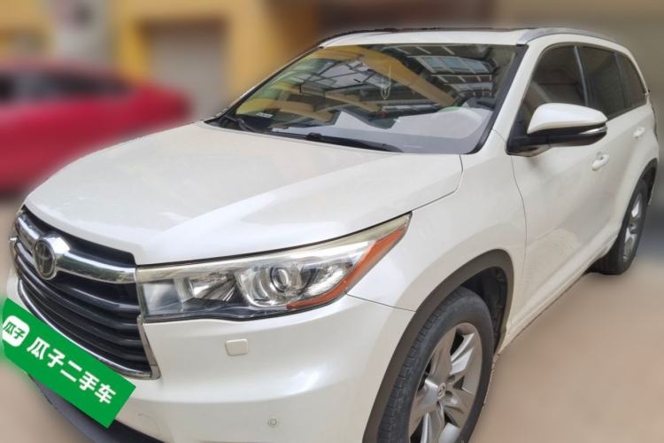 Used Toyota Highlander 2015 2.0T Four-Wheel Drive Ultimate Edition 7-Seater Guazi used car, China used car export, Used car for sale, Used  cars, Cheapest cars for sale