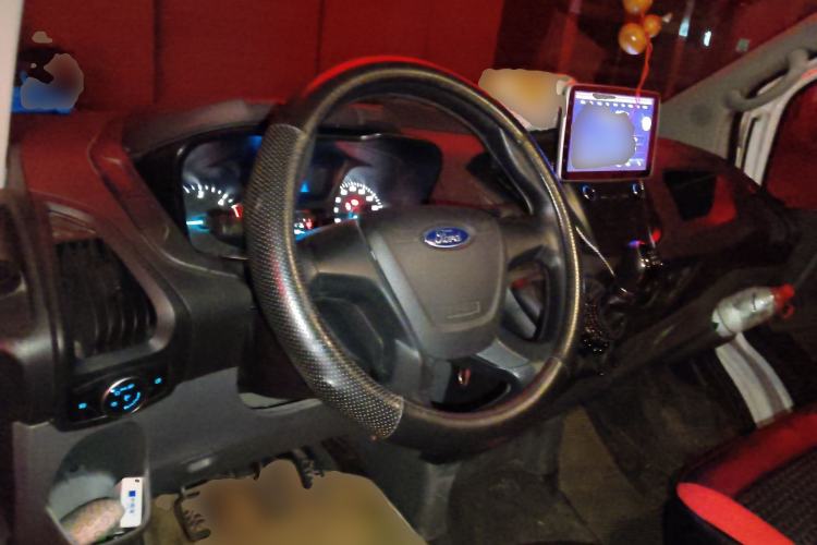 Used Ford Transit 2020 2.0T Diesel Multi-Function Commercial Vehicle Mid-Chassis Low-Roof Design with Dual Rear Doors Emission Standard China V
