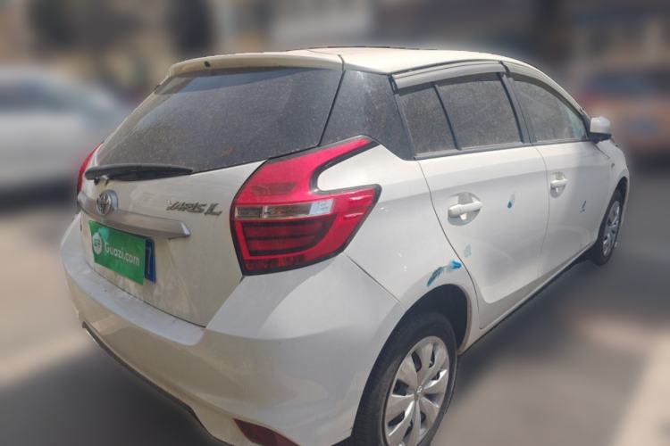Used Toyota YARiS L Zhi Xiang 2019 1.5E CVT Dynamic Edition China VI compliant Rear Right 45 Deg