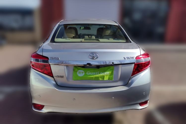 Used Toyota Vios 2014 1.3L Automatic Standard Edition Rear