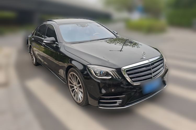 Used Mercedes-Benz S-Class 2018 S 450 L 4MATIC Front Right 45 Deg