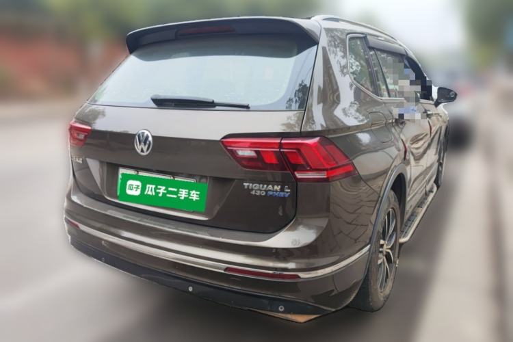Used Volkswagen Tiguan L New Energy 2019 430 PHEV Hybrid Luxury Edition Rear Right 45 Deg