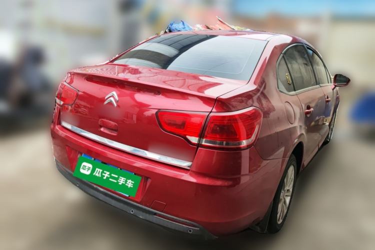 Used Citroen C-Quatre 2013 Sedan 1.6L Automatic Prestige Model Rear Right 45 Deg