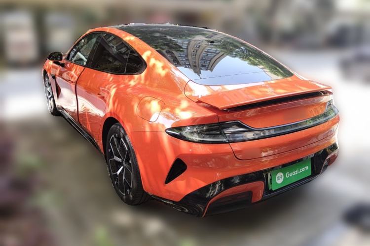 Used Xiaomi Auto SU7 2024 Rear-Drive Ultra-Long Range Advanced Pro-Level Intelligent Driving Version Rear Left 45 Deg