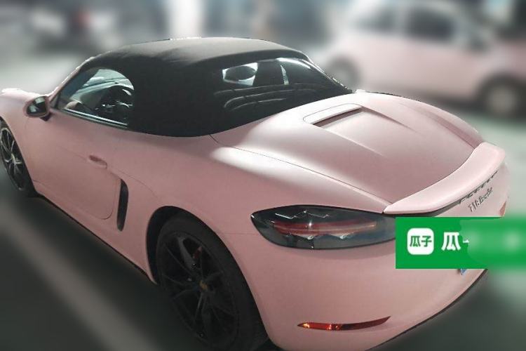 Used Porsche 718 2016 Boxster 2.0T Rear Left 45 Deg