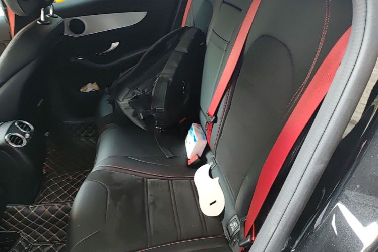 Used Mercedes-Benz GLC Coupe AMG 2017 AMG GLC 43 4MATIC Coupe SUV Left Rear Seat