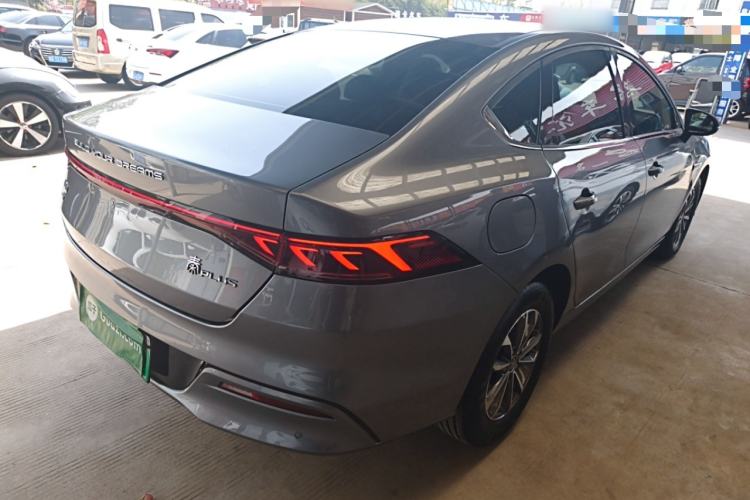 Used BYD Qin PLUS 2024 HONOR Edition DM-i 55KM Leading Model Rear Right 45 Deg