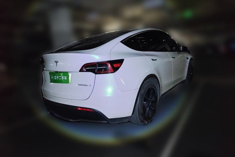 Used Tesla Model Y 2024 Rear-Wheel-Drive Version Rear Right 45 Deg