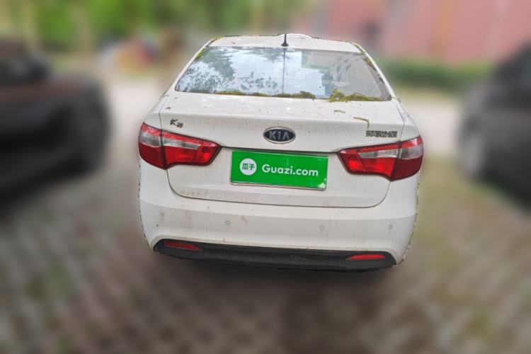 Used Kia K2 2011 Sedan 1.4L Manual Transmission GLS Rear