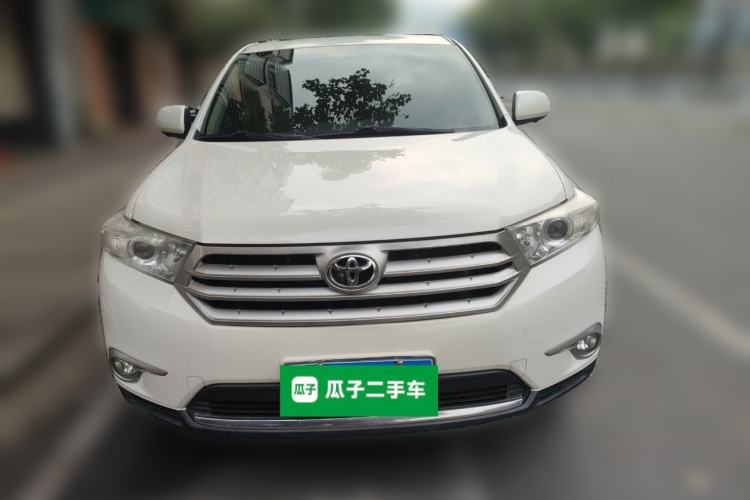 Used Toyota Highlander 2012 2.7L Two-Wheel Drive 7-Seater Luxury Edition Front