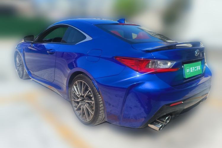 Used Lexus RC F 2015 F 5.0L Ultimate Edition Rear Left 45 Deg