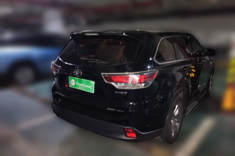 Used Toyota Highlander 2017 2.0T Four-Wheel Drive Luxury Edition 7 Seats Rear Right 45 Deg