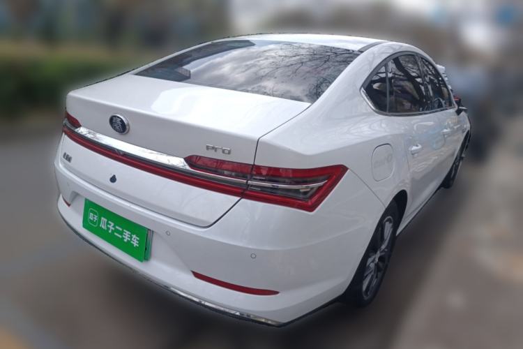 Used BYD Qin Pro New Energy 2019 EV Super Edition Standard Version Smart Connect Leading Style Rear Right 45 Deg