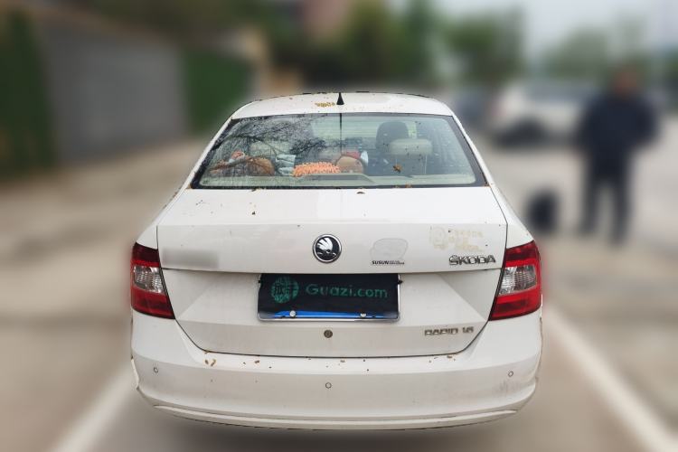 Used Skoda Rapid 2013 1.6L Manual Smart Selection Model Rear