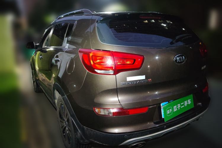 Used Kia Sportage R 2016 2.0L Automatic Two-Wheel Drive DLX Rear Left 45 Deg