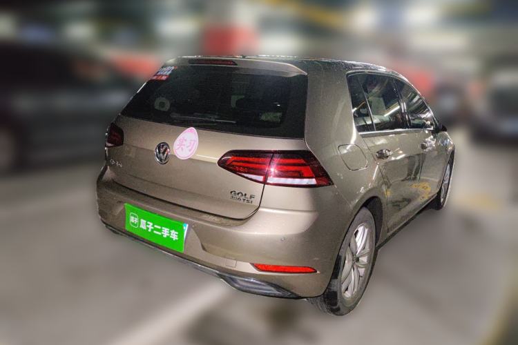 Used Volkswagen Golf 2019 280TSI DSG Comfort Version China V Standard Rear Right 45 Deg
